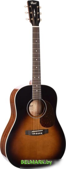 Электроакустическая гитара Cort Earth 100SSF SB - фото