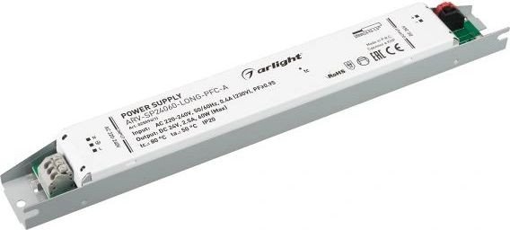 Блок питания Arlight ARV-SP24060-LONG-PFC-A 025594(1) - фото