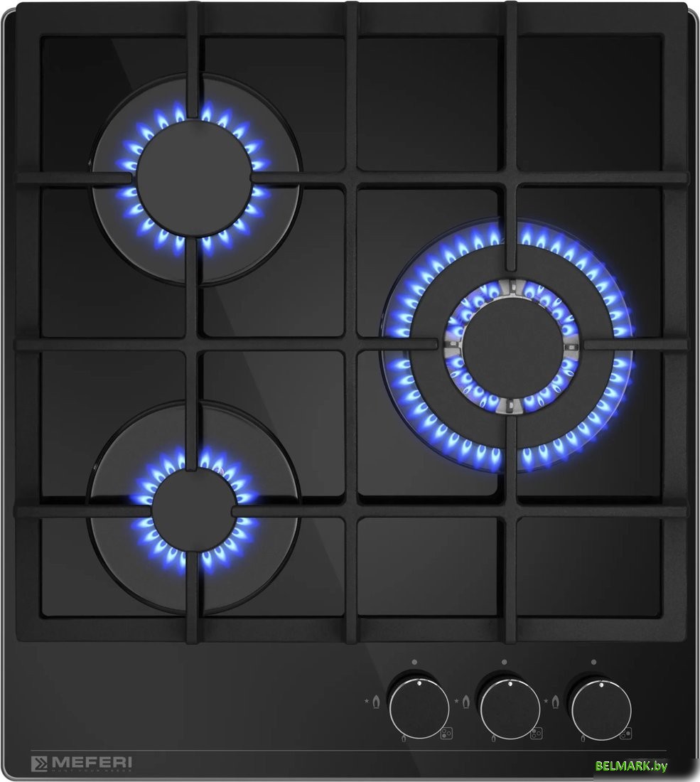 Варочная панель Meferi MGH453BK Glass Power - фото