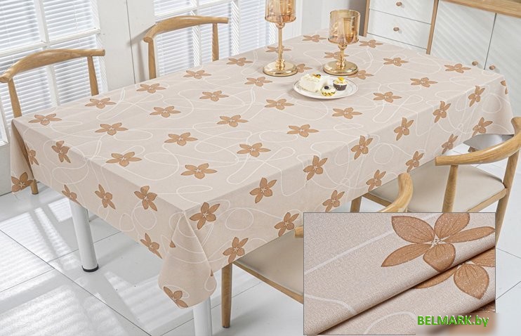 Скатерть Dekorelle Eleganta 140x2000 EL006 - фото