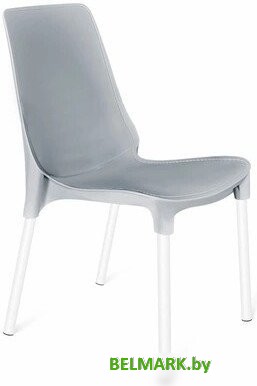 Стул Sheffilton SHT-ST75/S424 (серый/белый муар) - фото