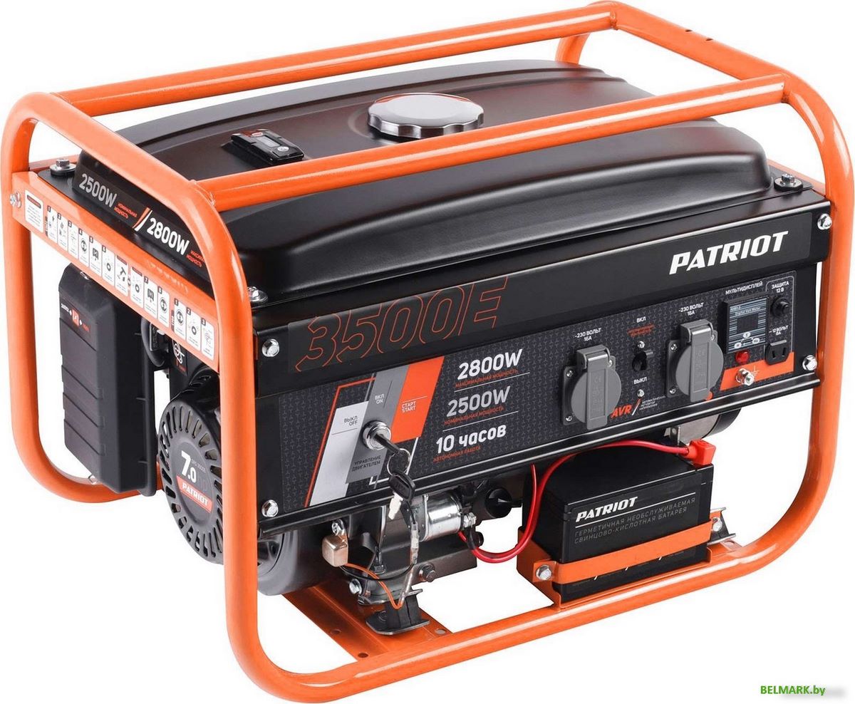 Бензиновый генератор Patriot GRS 3500 E - фото2