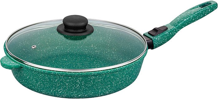 Сковорода Elan Gallery Гармония вкуса 120649 (изумруд) - фото