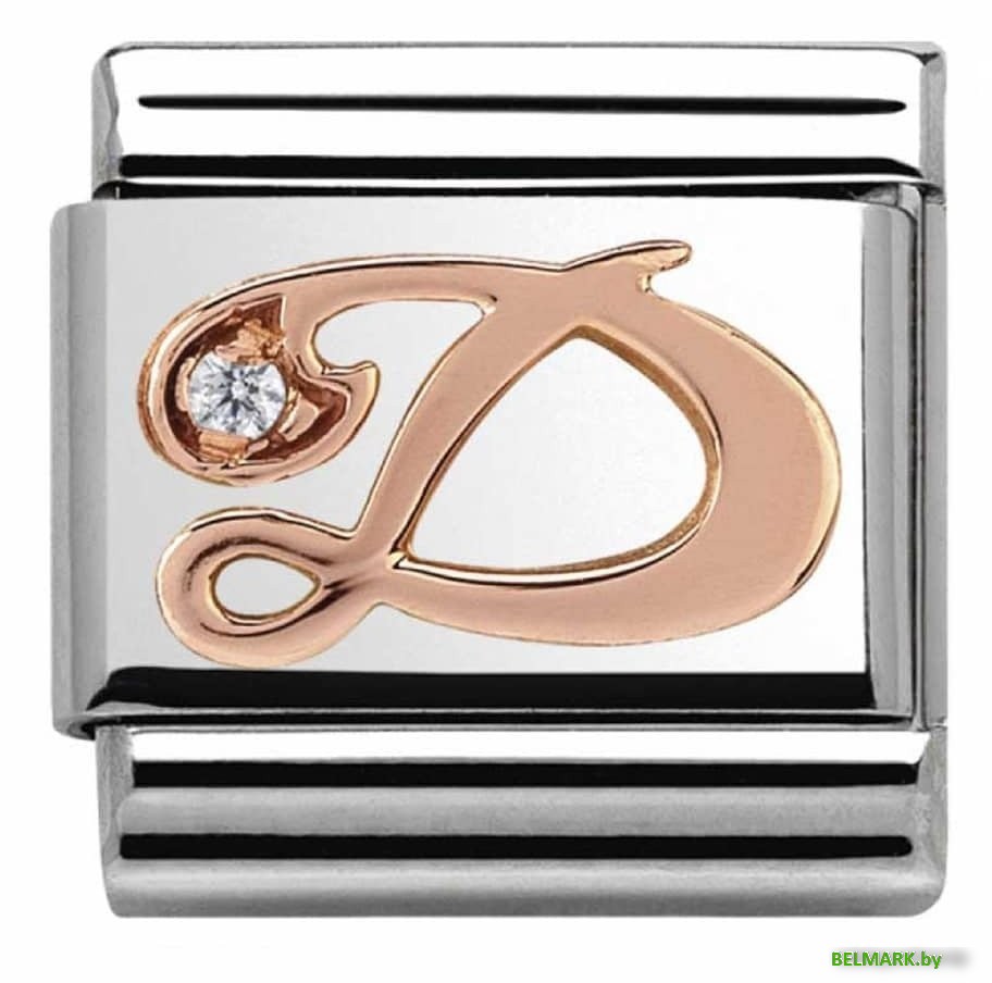 Звено для браслета NominatioN Буква D 430310/04 - фото