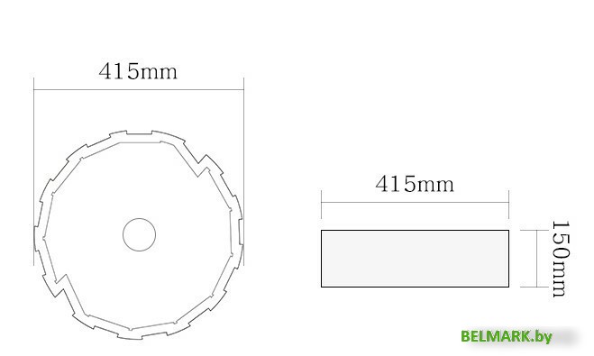 Умывальник SantiLine SL-7016 - фото2