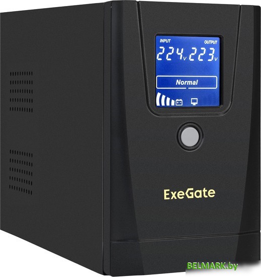 Источник бесперебойного питания ExeGate SpecialPro Smart LLB-900.LCD.AVR.1SH.2C13.RJ.USB EX292780RUS - фото