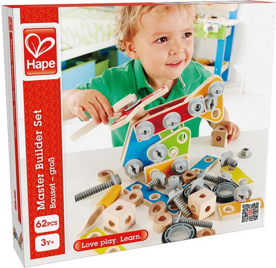 Конструктор Hape Master Builder Set E3081 - фото