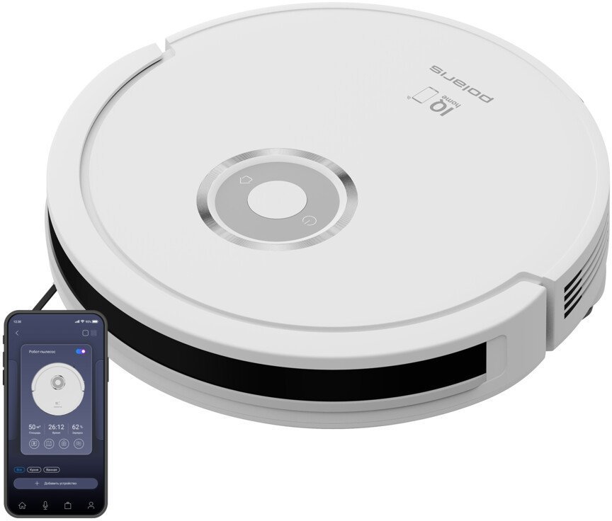 Polaris PVCR G2 3200 IQ Home Aqua (белый) - фото