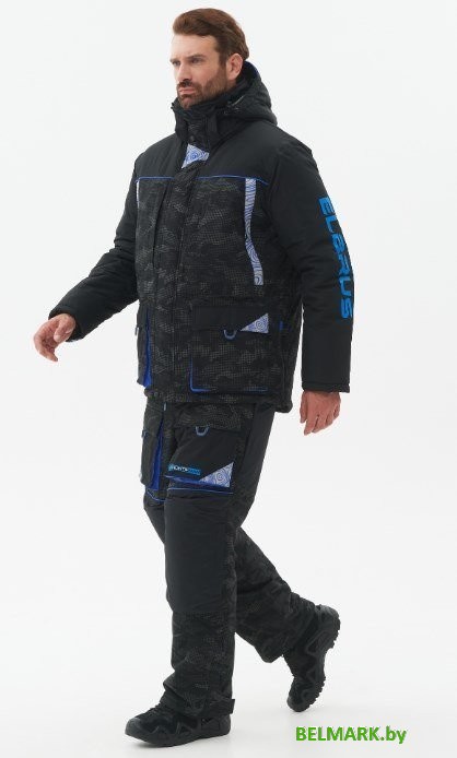 Одежда для охоты, рыбалки Huntsman Elbrus Reflect -45°C (р.44-46/182-188, черный) - фото2