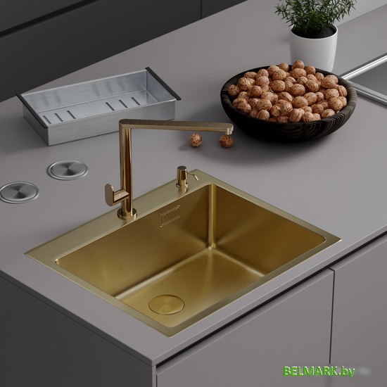 Кухонная мойка Roxen Simple 560220-60G - фото