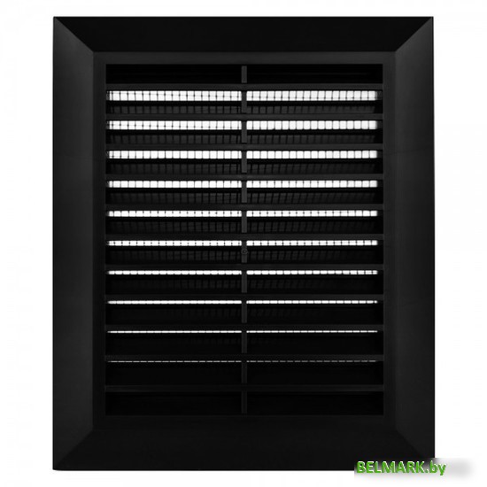 Вентиляционная решетка Awenta Classic T48CZ 14x17 (черный) - фото2