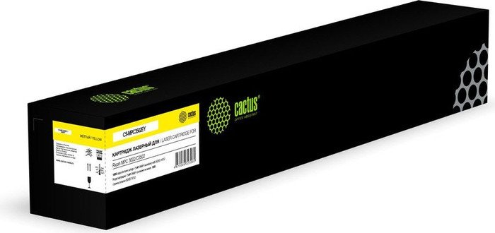 Картридж CACTUS CS-MPC3502EY (аналог Ricoh MPC3502EY) - фото