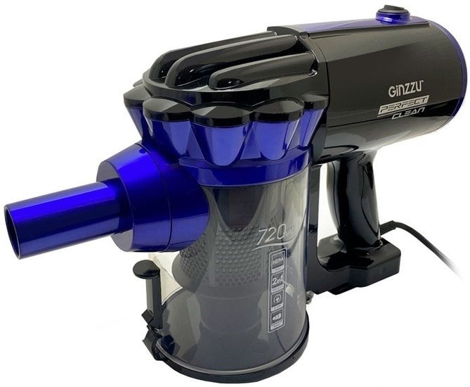 Пылесос Ginzzu VS118 (синий) - фото2