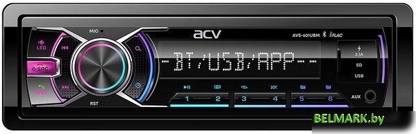 USB-магнитола ACV AVS-601UBM - фото