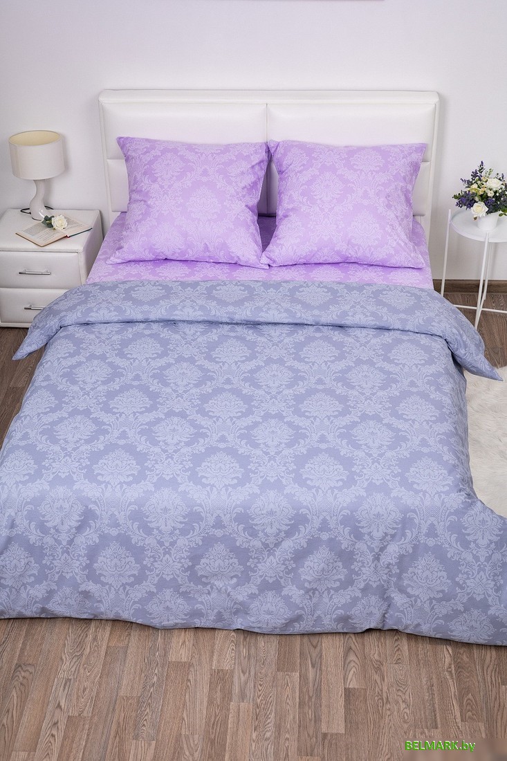 Постельное белье Milanika Александрит 2сп (поплин-жаккард) - фото2