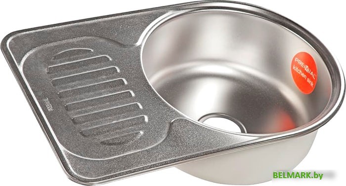 Кухонная мойка Premial PL 6745 (матовая, 0.8 мм) - фото