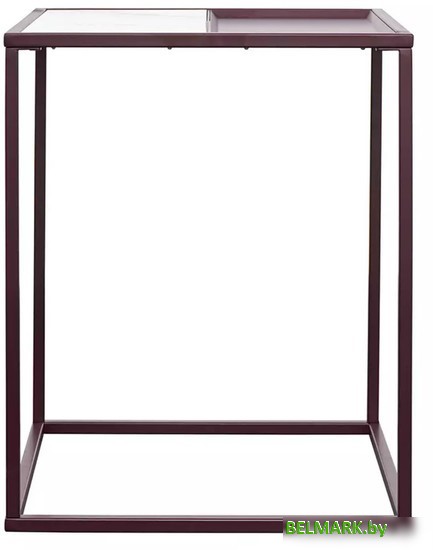 Журнальный столик Bergenson Bjorn Mayen BB0000486 (белый/сливовый) - фото2