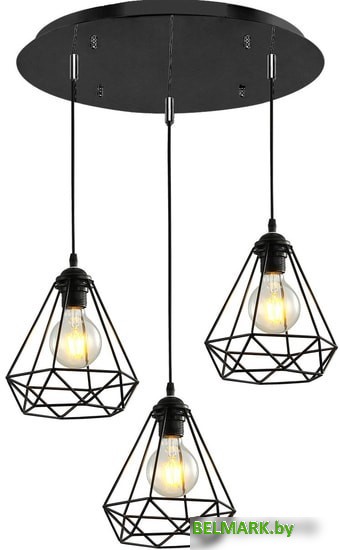 Люстра Imex MD.1706-3-P BK - фото