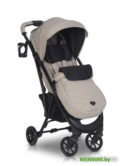 Коляска прогулочная «книга» Euro-Cart Volt Black Edition (fossil) - фото