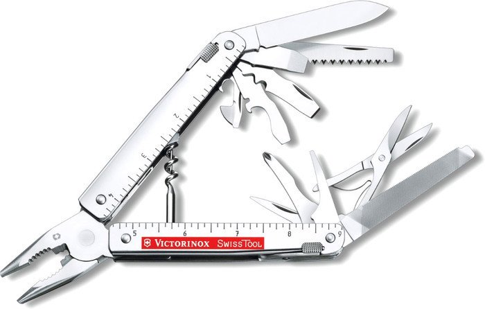 Туристический нож Victorinox SwissTool Plus 38 (3.0338.L) - фото
