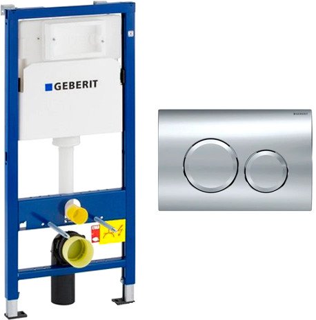 Инсталляция для унитаза Geberit DuoFix Delta20 458.103.00.1+115.127.21.1 - фото