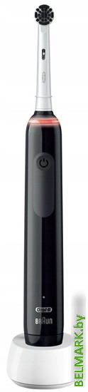 Электрическая зубная щетка Oral-B Pro 3 3000 Pure Clean Black D505.513.3 (черный) - фото2