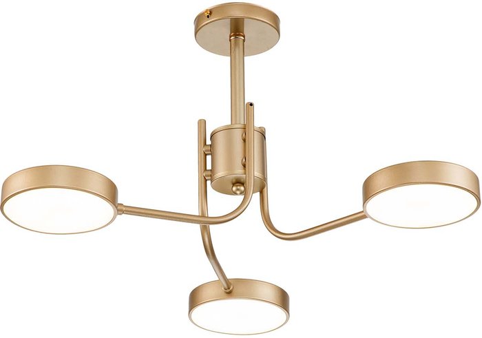 Люстра средней высоты Escada 10258/3LED Champagne - фото