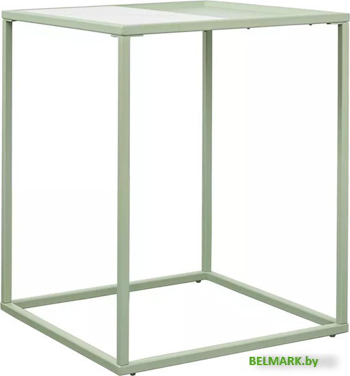 Журнальный столик Bergenson Bjorn Mayen BB0000485 (белый/зеленый) - фото