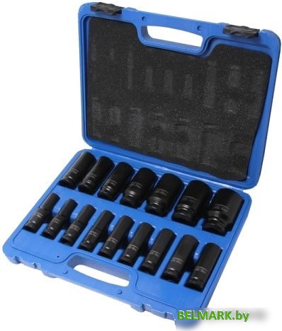 Набор торцевых головок RockForce RF-4167-5MPB (16 предметов) - фото