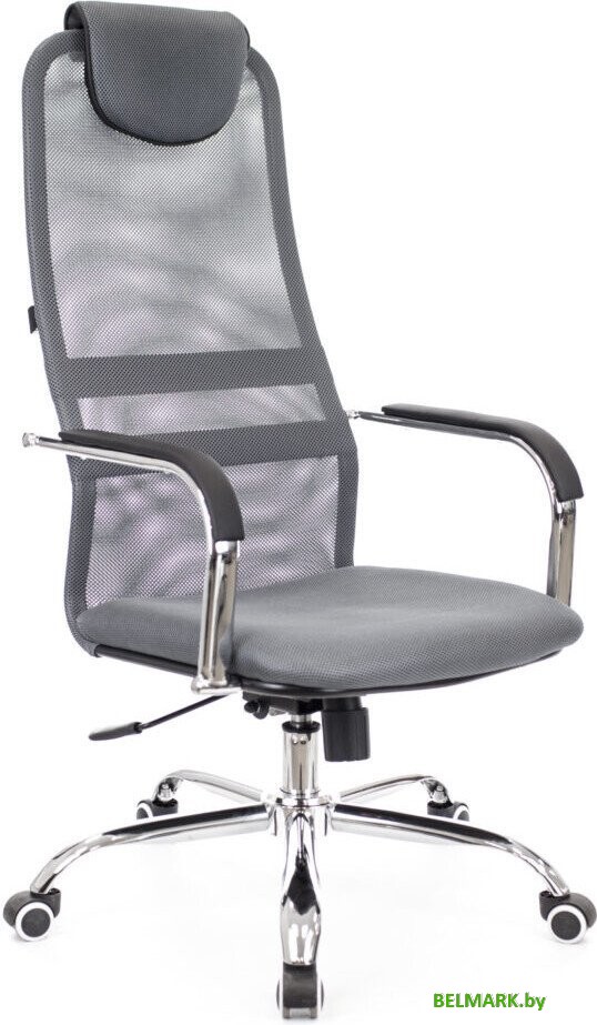 Офисное кресло Everprof EP 708 (сетка, серый) - фото