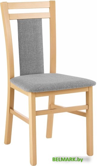 Стул Halmar Hubert 8 (дуб медовый/inari 91) - фото