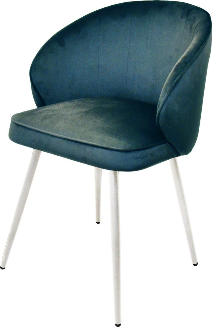 Мирабелла Бордо Велюр (изумрудный/белый) - фото