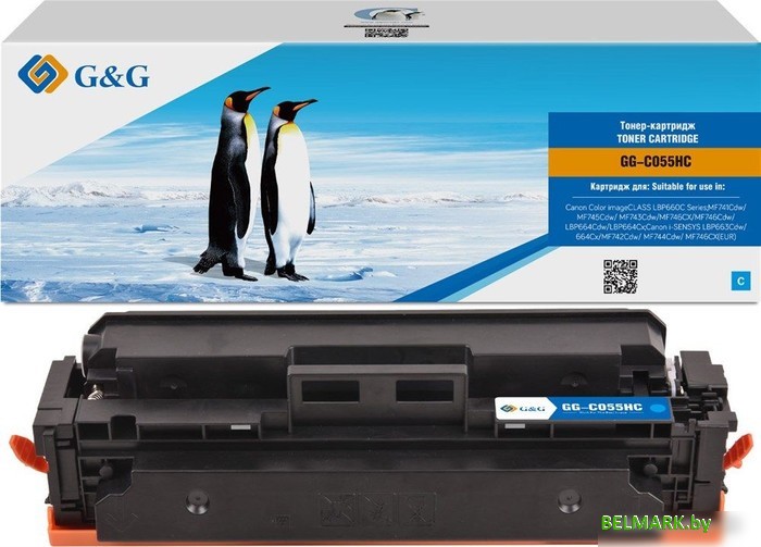 Картридж G&G GG-C055HC (аналог Canon C055HC) - фото