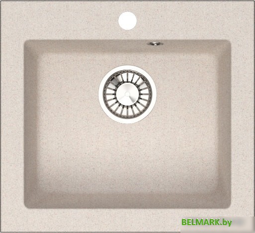 Кухонная мойка Berge BR-4803 (бежевый матовый) - фото