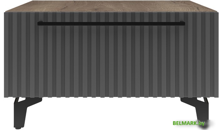 Тумба Shtabe Gross 6101 (RAL 7012/H1181/черный) - фото2