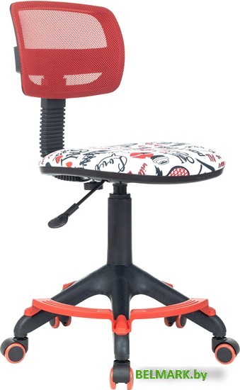 Компьютерное кресло Бюрократ CH-299-F (красный TW-35N) - фото