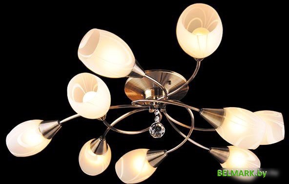 Люстра Евросвет 2275/9 античная бронза - фото