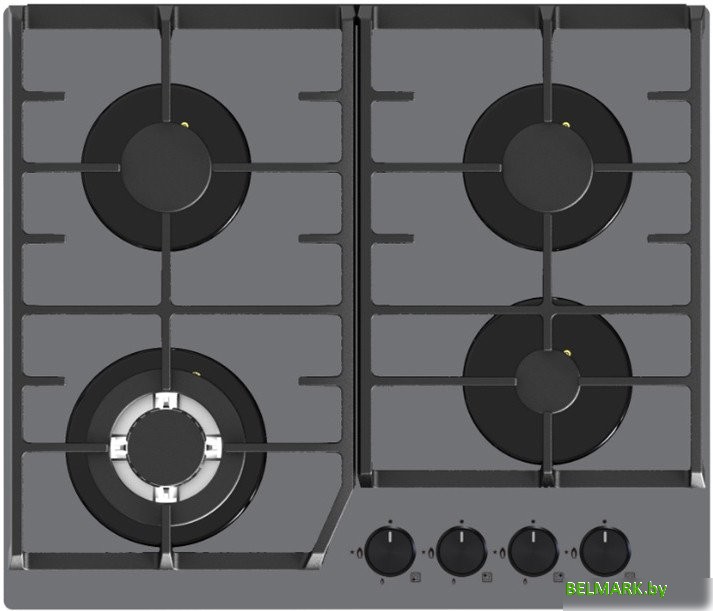 Варочная панель ZorG HAG63 FDW gray - фото