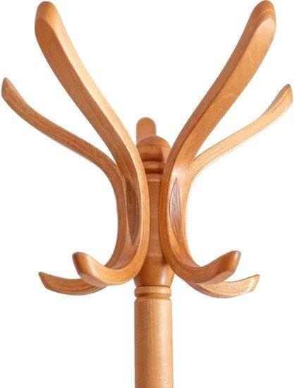 Вешалка для одежды Мебелик В 12Н (светло-коричневый) - фото2