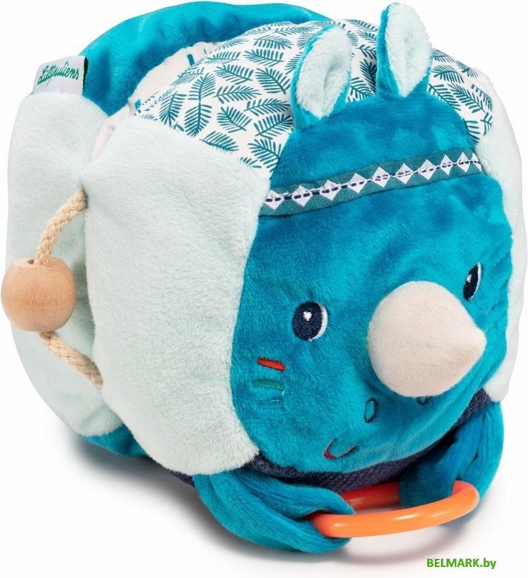 Развивающая игрушка Lilliputiens Игрушка-книжка Носорог Мариус 83237 - фото