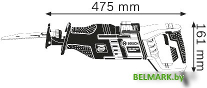 Сабельная пила Bosch GSA 1300 PCE Professional (060164E200) - фото2