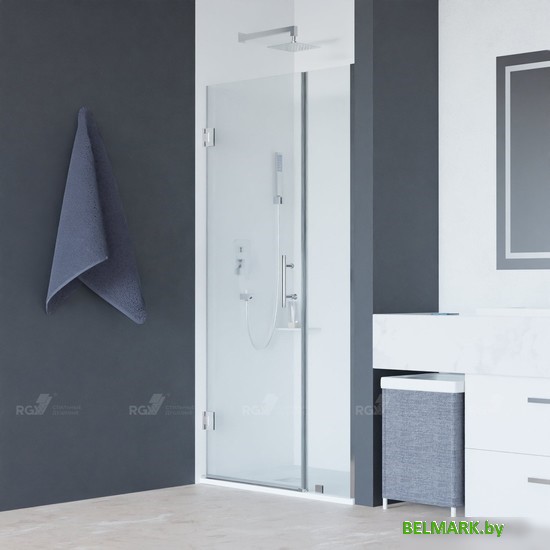Душевая дверь RGW HO-012 110 (хром/прозрачное стекло) - фото