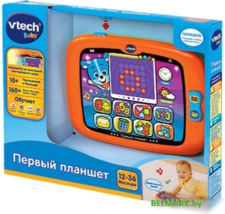 Интерактивный планшет VTech Первый планшет 80-151426 - фото2