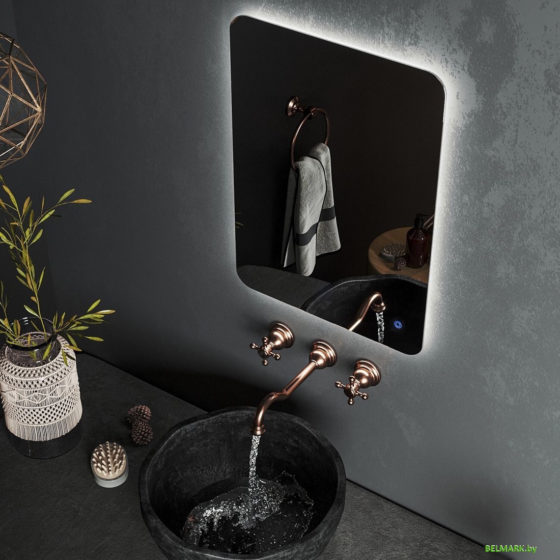 Roxen Зеркало Bella 510055-60AF 60x80 - фото2