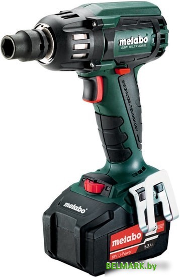 Гайковерт Metabo SSW 18 LTX 400 BL 602205650 (с 2-мя АКБ, кейс) - фото