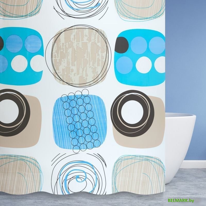 Шторка-занавеска для ванны Savol S-8PEVA04 - фото2