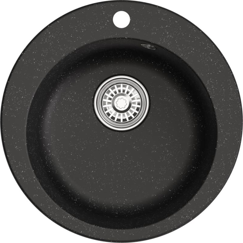 Кухонная мойка Mixline ML-GM13 551890 (черный) - фото