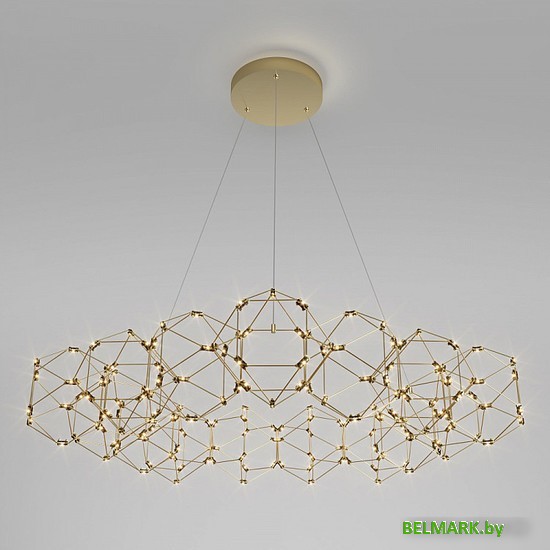 Подвесная люстра Евросвет Uma 90169/15 медь - фото