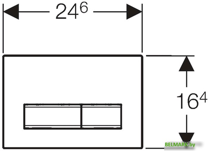 Geberit Sigma 50 115.788.00.1 (под плитку) - фото2