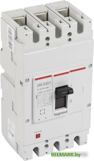 Выключатель автоматический Legrand DRX 630400A 3P 36кА 27235 - фото